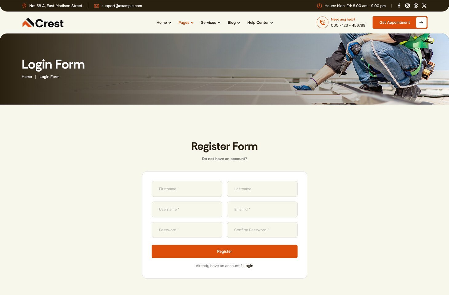 login